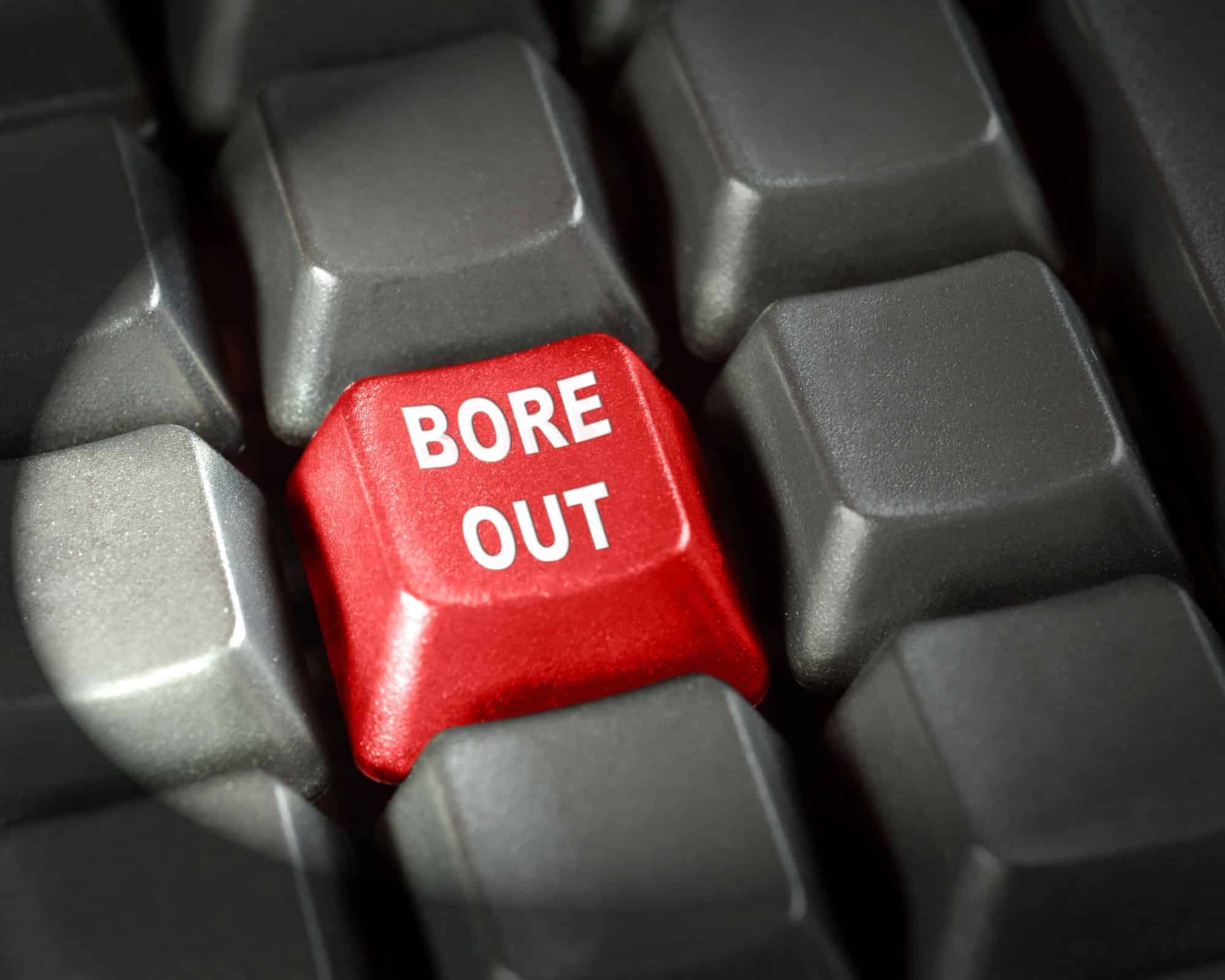 Uitval in je werk door een bore-out